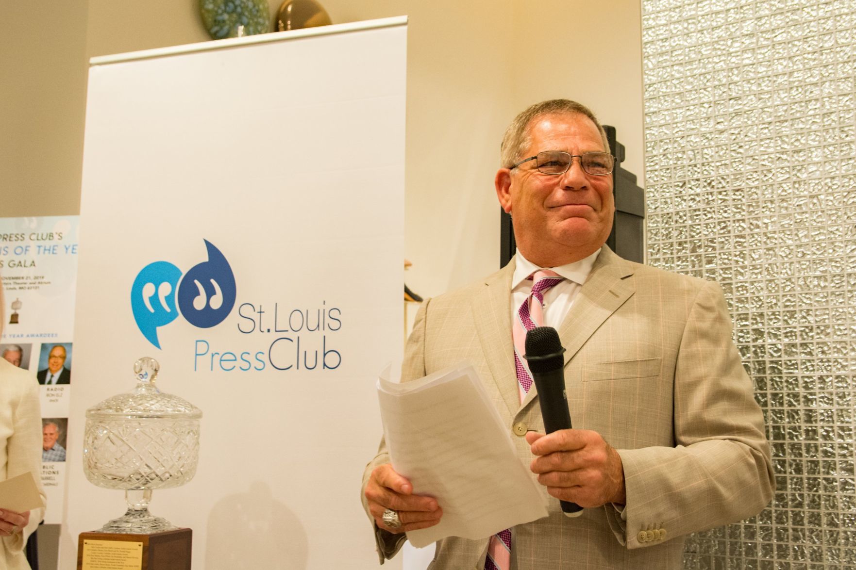 William Greenblatt, President of St. Louis Press Club